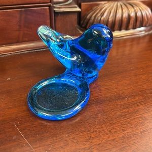 Bluebird of happiness. Signed